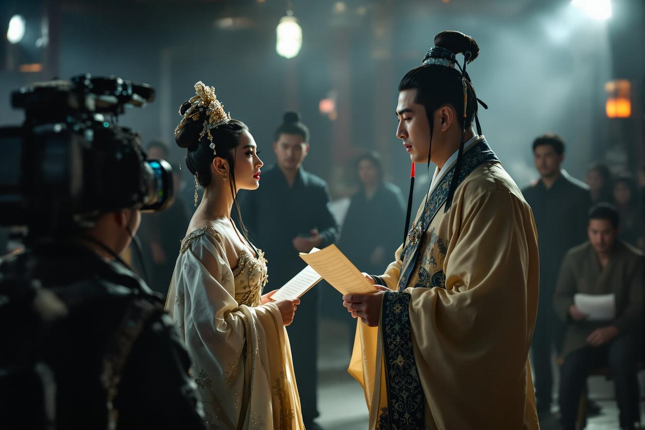 当红小花新剧片场与导演发生激烈争吵，疑似耍大牌